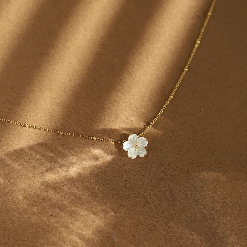 White Blossom jewelry Set - JEWELMINES