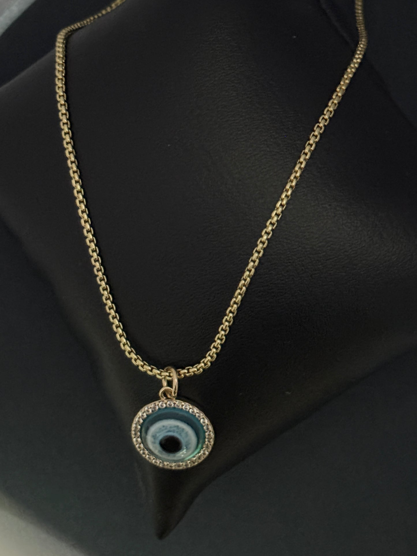 Evil Eye Glow Necklace - JEWELMINES