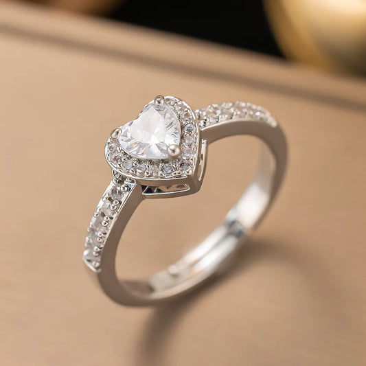 Eternal Heart Diamond Ring - JEWELMINES