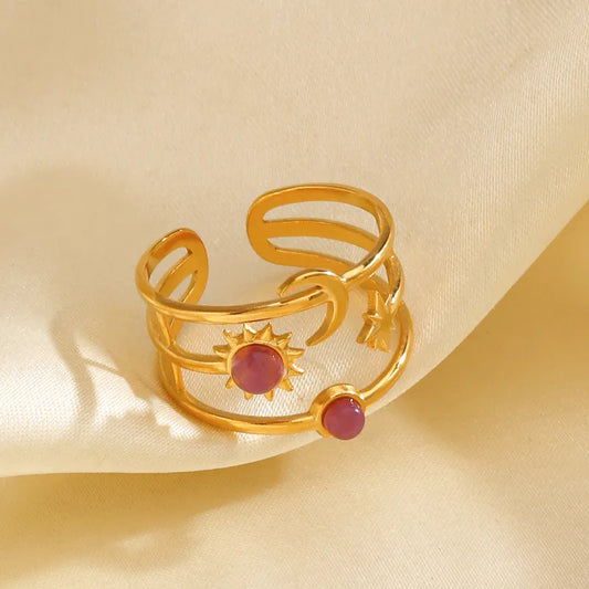 Sun & Moon Magic Ring - JEWELMINES