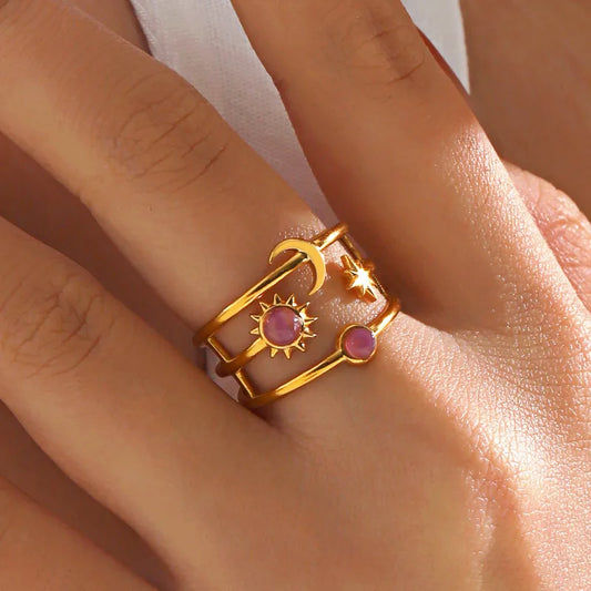 Sun & Moon Magic Ring - JEWELMINES