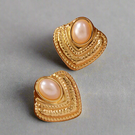 Heart Glow Earrings - JEWELMINES