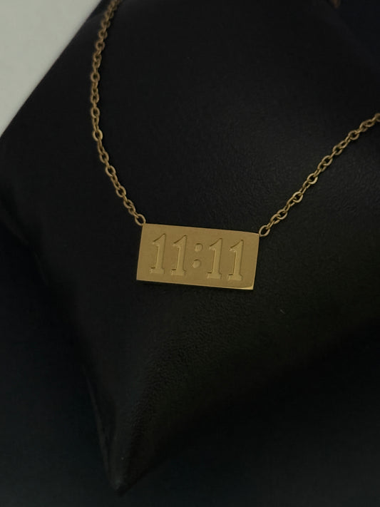 11:11 Wish Pendant Necklace - JEWELMINES