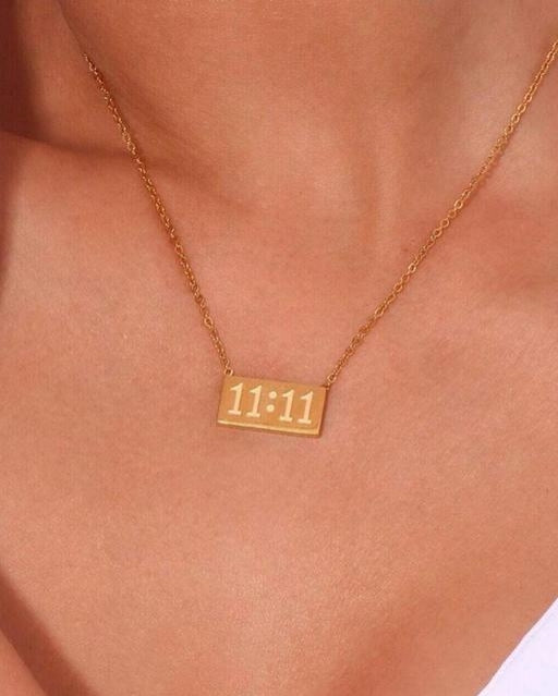 11:11 Wish Pendant Necklace - JEWELMINES