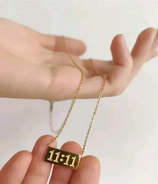 11:11 Wish Pendant Necklace - JEWELMINES