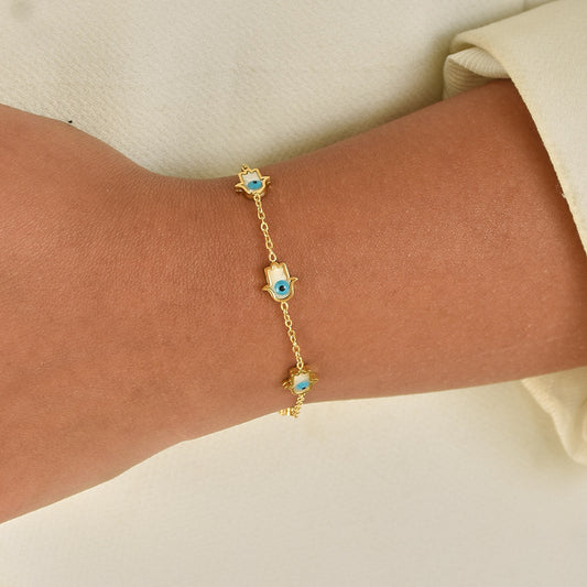 Evil Eye Bracelet - JEWELMINES